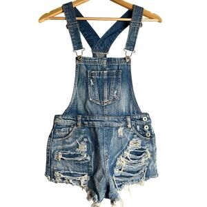 Highway Jeans Size 3 Womens Distressed Overalls